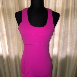 Luluemon athletica racerback with bra M